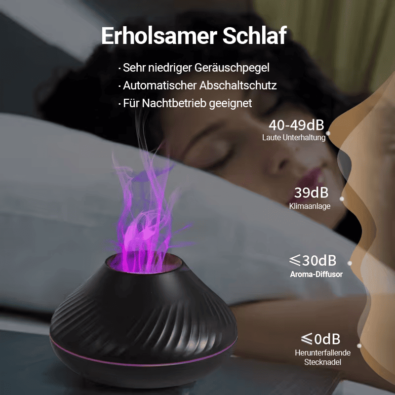 Remera Vaporea - Stilvoller Aroma-Diffusor mit realistischem Flammeneffekt