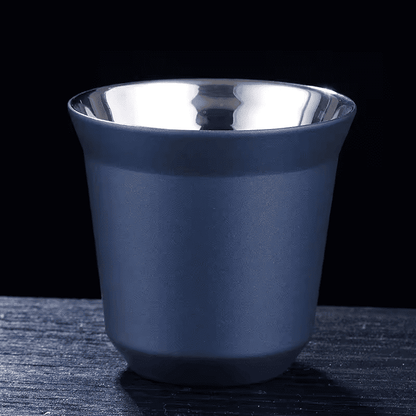 Edelstahl-Espressotasse mit Isolierung