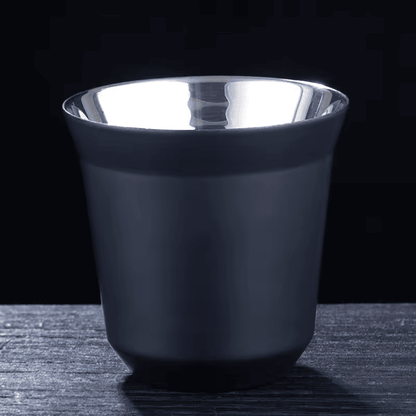 Edelstahl-Espressotasse mit Isolierung