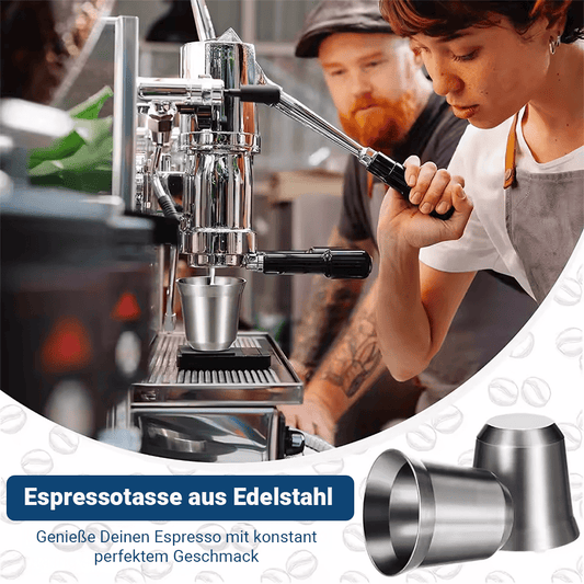 Edelstahl-Espressotasse mit Isolierung